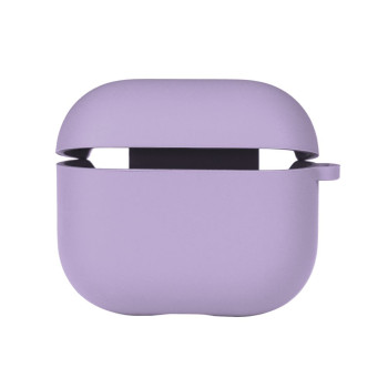 Чохол Silicone Case with microfibra для Airpods 3, Elegant purple