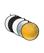 Круглый ручной отражатель Puluz PU5112 80 см, 5 цветов