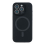 Чехол - накладка Silicone Case Full Camera with Magsafe для iPhone 12 Pro antique white