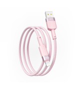 USB-кабель Ridea RC-CP43 ColorPro Lightning 12W 1.2m, Pink