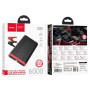 Внешний аккумулятор Power Bank Hoco QS5 Jump Starter 22.2Wh  6000mAh, Black