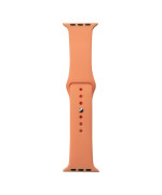 Ремешок Silicone One-Piece Size-S для Apple Watch 42 / 44mm, 02, Apricot