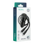 Автомобильное зарядное устройство Ridea RCC-47114 QPow Pro USB / Type-C cable Type-C to Type-C, Black