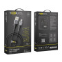 Data - кабель YOKI SOLID YK-SO15 USB to Lightning 1.2m, Black