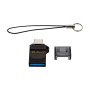 USB флешка OTG Kingston DT MicroDuo 64GB G2 micro USB 3.2, Black