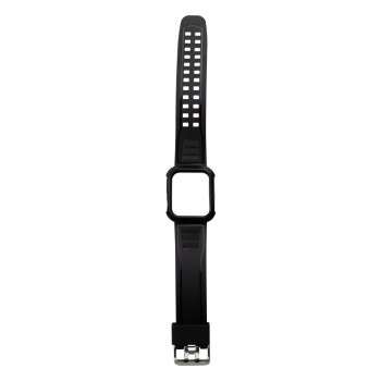 Ремешок Silicone Shine для Apple Watch 40/41 mm  + Protect Case, Black
