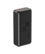 Портативна батарея Power Bank XO PR189 PD20W / QC22.5W 30000 mAh, Black