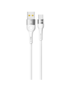 Data - кабель YOKI EXTRA YK-EX11 USB to Type-C 60W 0.25m, White