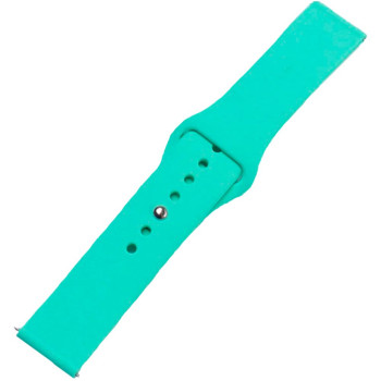 Ремінець Silicone 20mm Original Button Design для Samsung / Amazfit / Huawei, Green