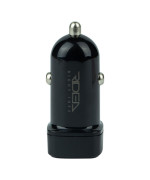 Автомобільний зарядний пристрій Ridea RCC-21112 Grand Micro-USB USB 2.4A 1m, Black