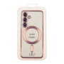 Чехол TPU Metallic Full Camera with Magsafe для Samsung Galaxy S24 dark purple