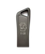 USB флешка Flash Drive T&G Metal 114 8gb, Steel