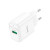 Сетевое зарядное устройство Hoco C140A 1USB QC 18W, без кабеля, White