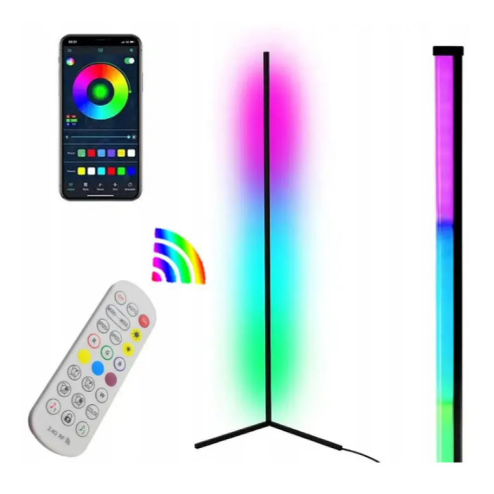 Студійна RGB Лампа DX23012-BT з пультом дистанційного керування, Black