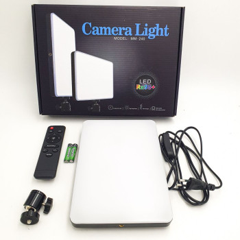 LED Лампа Camera Light 19" Remote (M777), Black