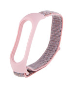 Ремешок для Xiaomi Mi Band 4 / 5 / 6 Nylon, Light pink