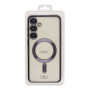 Чохол TPU Metallic Full Camera with Magsafe для Samsung Galaxy S25 5G