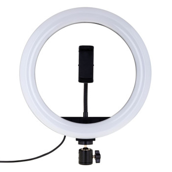 Кільцева лампа Ring RGB MJ26 26cm, Black