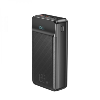 Портативна батарея Power Bank XO PR201 65W Fast Charge Digital Display QC22.5W PD65W 30000 mAh, Black