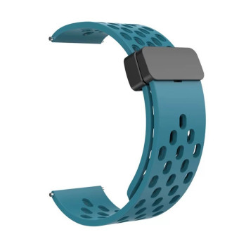 Ремешок Silicone 22mm With Magnetic для Samsung / Amazfit / Huawei, Sapphire Blue