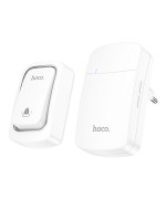 Бездротовий дверний смарт-дзвінок Hoco HI26, White