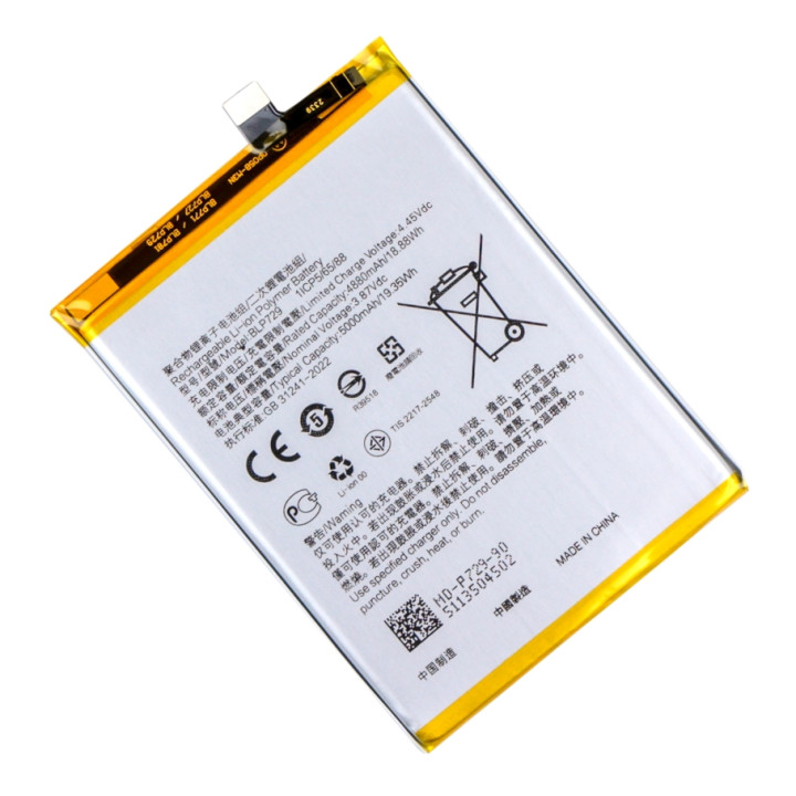 Аккумулятор BLP729 для Realme C21Y 5000mAh, AAAA