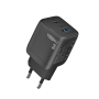 Сетевое зарядное устройство Yoki YK-GaN35PACB PowerGaN Type-C PD35W / USB QC3.0, Black