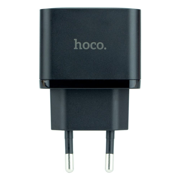 Сетевое Зарядное Устройство Hoco N29 Triumph Type-C PD 35W QC3.0 cable Type-C to Lightning, Black