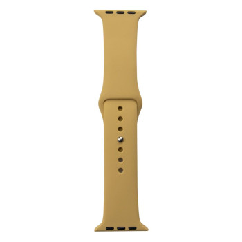 Ремешок Silicone One-Piece Size-S для Apple Watch 42 / 44mm, 29, Gold