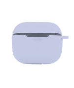 Чехол-футляр для наушников Silicone Case with microfibra для Samsung Buds FE / Buds 2 / Buds 2 Pro / Buds Live, Lilac