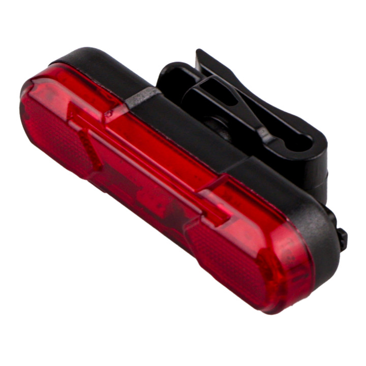 Задній LED ліхтар для велосипеда AS1010 220mAh, Black