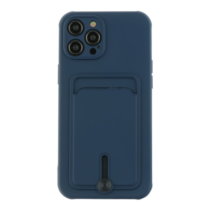Чохол - накладка TPU Colorfull Pocket Card для iPhone 12 Pro Max