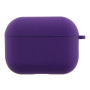 Чохол - футляр Silicone Case with microfibra для Airpods Pro 3, Purple
