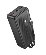 Зовнішній акумулятор Power Bank Borofone BJ57B Graceful 22.5W PD20W 30000 mAh, Black