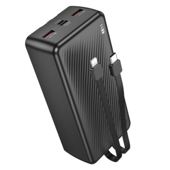 Зовнішній акумулятор Power Bank Borofone BJ57B Graceful 22.5W PD20W 30000 mAh, Black