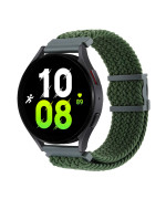 Ремешок Nylon 22mm Elastic Adjustment для Samsung / Amazfit / Huawei, Pine Green