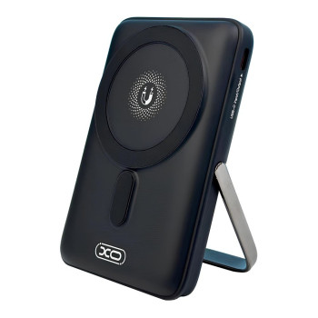 Зовнішній акумулятор Power Bank XO PR233 PD30W Type-C Magnetic15W з підставкою 10000mAh, White