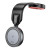 Автомобільний магнітний утримувач Hoco HW29 Magnetic Ring Wireless 15W, Black - Gray