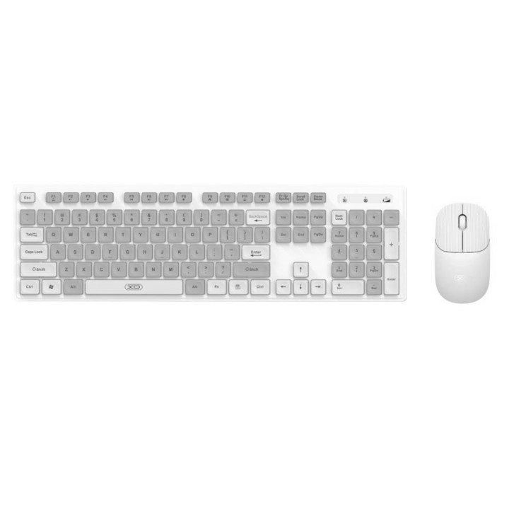 Бездротова Bluetooth клавіатура з мишкою XO KB-05, Blue