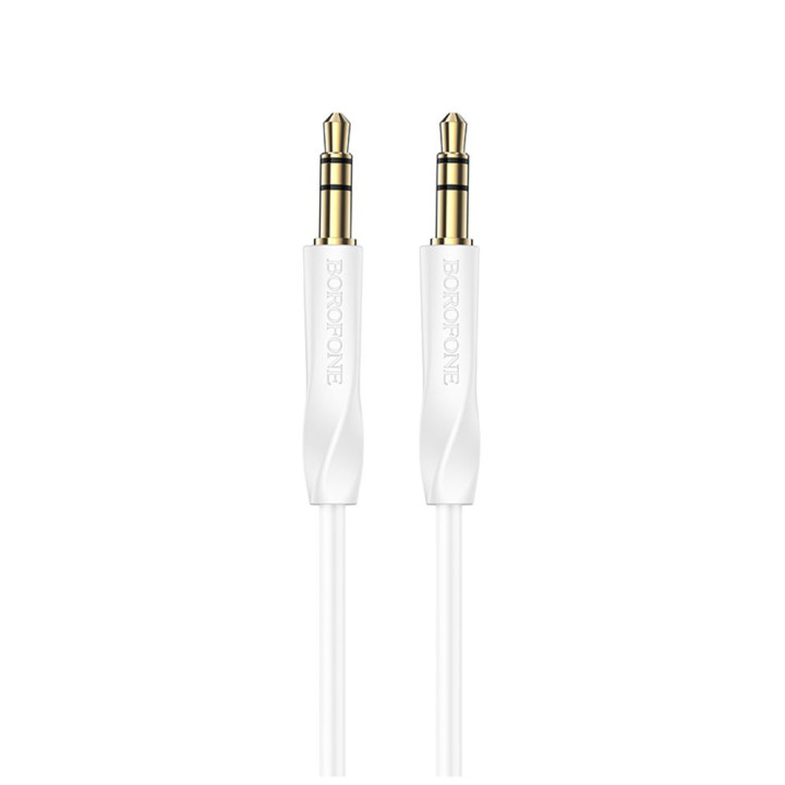 AUX кабель Borofone BL16 1m, White