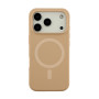 Чехол Glow Silicone Case with Magsafe для iPhone 17 Pro desert gold