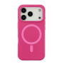 Чехол Glow Silicone Case with Magsafe для iPhone 17 Pro manyue red