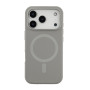 Чехол Glow Silicone Case with Magsafe для iPhone 17 Pro titanium grey