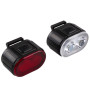 Велосипедний ліхтар 078 2LED IPX4 Waterproof 6 Modes, Black
