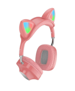Bluetooth стерео гарнітура Hoco ESD13, Pink
