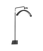 Підлогова LED Лампа Moon M8X 28" з пультом керування, Black