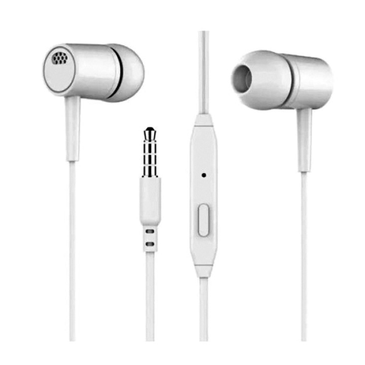 Провідні вакуумні навушники Celine Jooying D21 Mini-Jack 3.5mm 1.2m, White
