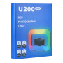Студійна LED Лампа RGB U200 8000mAh, Black