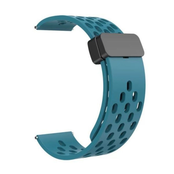 Ремешок Silicone 20mm With Magnetic для Samsung / Amazfit / Huawei, Ligth Blue