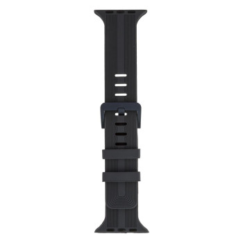 Ремешок Silicone Shine для Apple Watch 42/44/45/49 mm, Dark Grey